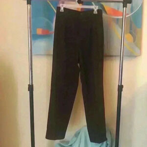 Olive Green Velvet Pleated Pant, 14